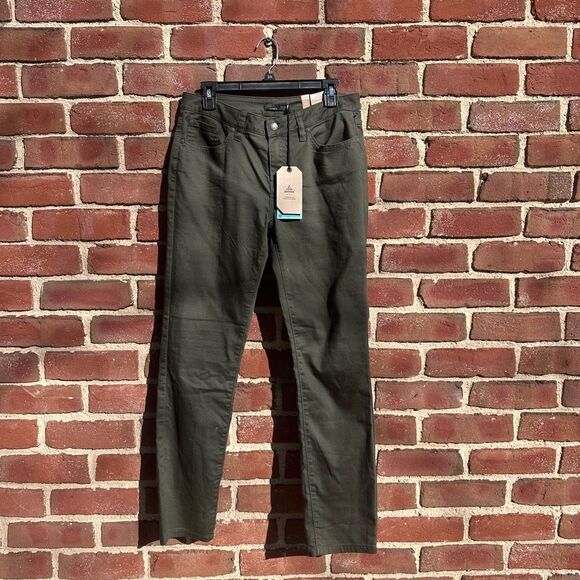 prAna Women's Kayla Skinny Jeans Evergreen Size 10 NEW - Picture 2 of 7